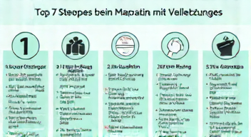 Das sind die Top 7 Schritte beim Umgang mit Verletzungen