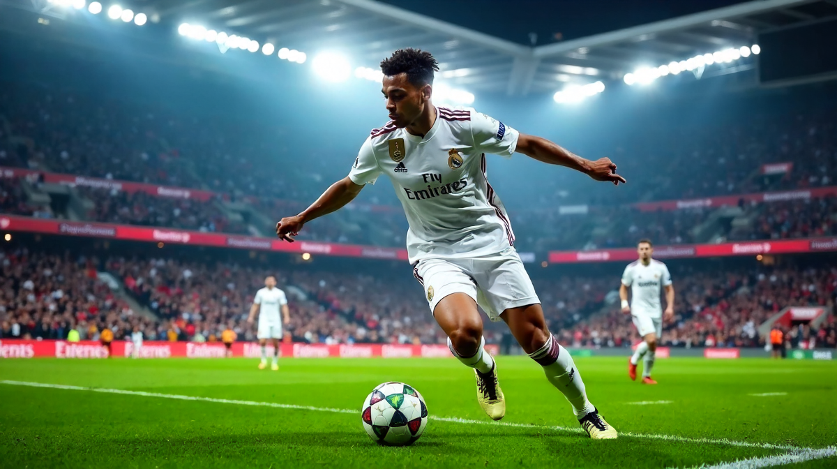 Champions-League-Drama: Vinicius Junior, Real Madrid, Bayern München