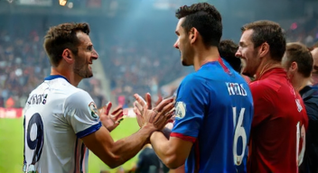 Kommunikation zwischen Spielern und Fans (9/10)