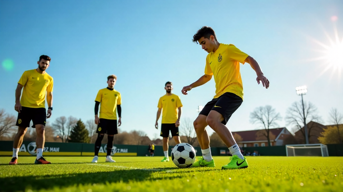 Talentförderung im Fußball: Borussia Dortmund, Lucca und internationale Scouts